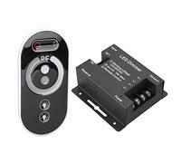 HEEPDD Telecomando IR Wireless Telecomando per Luci LED, Controller RGB in Lega di Alluminio per Strisce Luminose a LED e Lampade Dimmerabili Nan