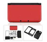 HEEPDD Telecomando Universale, Kit Completo di Sostituzione 'alloggiamento per 3DS XL con Strumenti Facile Riparazione Telecomando Universale, Materiale ABS, Elettronica di Consumo Nan (rosso)
