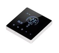 HEEPDD Termostato Intelligente 3A Programmabile con Funzione del Programma, Display LCD, Adatto al Centro Commerciale per la Casa, 4500W, AC 90V 240V NAN (WiFi, (Controllo vocale per Yandex Alice,