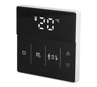 HEEPDD Termostato WiFi per Interni Termostato per Hotel con Display Digitale (Nero)