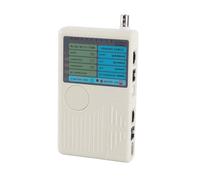 HEEPDD Tester per Cavi di Rete Portatile 4 in 1, Cavi LAN RJ45 RJ11 USB BNC con Telecomando e Segnale Acustico, Ideale per Tecnici e Installatori Tester per di Rete Portatile 4 in 1, Test Nan