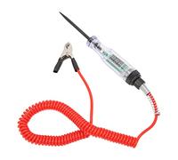 HEEPDD Tester per Circuiti Elettrici per Auto, Sonda per Test di Tensione Ad Alta Sicurezza con Cavo Flessibile, Test di Tensione Accurato per Circuiti 6V 12V 24V DC e Uso Automobilistico