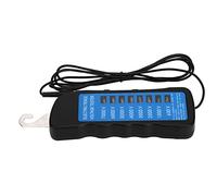 HEEPDD Tester per Recinzioni Elettriche, Materiale ABS, Rilevamento Tensione Multiluce, 600-7000 V per Recinzioni di Forniture Agricole e Recinti per Bestiame