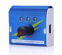 HEEPDD Tester Servo Master ESC, Test a Tre modalità per Neutrale Manuale Automatico Simultaneo 1-3 Servo ESC Check Compatto 1,6 Once,89x1,65x0,67 Pollici RC Aereo Auto Barca Elicottero Uso Hobbista
