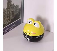 HEEPDD Timer da a Forma di Animale dei Cartoni Animati, Materiale, Timer Meccanico Carino e Pratico, Perfetto per Cucinare con Intervallo da 1 a 55 Minuti da a Forma di Animali dei Cartoni (YELLOW)