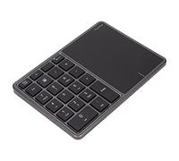 HEEPDD Tipo C Wireless Numeric KeyPad TouchPad Connessione a Doppia modalità Materiale ABS per Laptop (GREY)