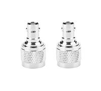 HEEPDD Tipo N Adattatore Coassiale Maschio a BNC Femmina RF Adattatore Coassiale, Larghezza di Banda Ad Ampio Frequenza, 2pcs NAN