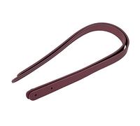 HEEPDD Tracolla in Pelle, Accessori Fatti a Mano con Rivetti in Bronzo, Tracolla Regolabile per Borse Fai-da-te, Lunghezza 25,59 Pollici per Progetti Creativi (WINE RED)