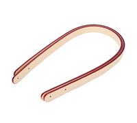 HEEPDD Tracolla in Pelle, Accessori Fatti a Mano con Rivetti in Bronzo, Tracolla Regolabile per Borse Fai-da-te, Lunghezza 25,59 Pollici per Progetti Creativi (Roseo)