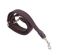 HEEPDD Tracolla Robusta per Borsa in Pelle, Tracolla Regolabile in Pelle Crosta con Raccordi in Metallo, Ideale per Borsette e Borse per Fotocamera, Design Versatile per Tutti gli Utenti (Caffè)