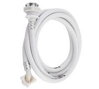HEEPDD Tubi Hardware Tubo Ingresso Acqua per Lavatrice, Materiale PVC, Resistente all'Alta Pressione, Lunghezza, Bianco, per Lavatrici Automatiche Componenti di Elettrodomestici (3 metri / 9,84