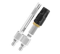 HEEPDD Ugello Elicoidale Regolabile per Idropulitrice NAN per Idropulitrice Angolo di Spruzzo Regolabile 0-60° Portata Lunga 50 Piedi 1/4 Pollici Collegamento Rapido con Foro 4 Mm per Uso con Acqua