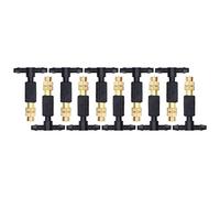 HEEPDD Ugello/Spruzzatore/Gocciolatore Design Rimovibile Facile Installazione per il Raffreddamento della Serra Umidificazione Irrigazione del Giardino con Tubo in Plastica in Ottone da 4/7 Mm