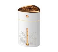 HEEPDD Umidificatori per Camera da Letto, Diffusore di Oli Essenziali con Riempimento dall'alto con Luci LED a 7 Colori, Nebbia Fredda da 1 Litro per la Cameretta dei Bambini e i Viaggi (WHITE)