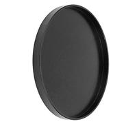 HEEPDD Vassoio da Portata Rotondo in Legno, Vassoio da tè Antiscivolo, per caffè, Snack e Colazione in Casa, Ristorante (30 cm)