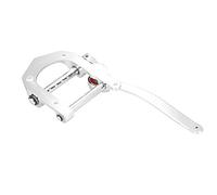 HEEPDD Vibrato per Chitarra, Coda Tremolo a Ponte Regolabile in Rame per Chitarre Elettriche, Parti di Ricambio Fai-da-te, Adatto per Chitarre Jazz SG (SILVER)