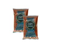 Heera Kashmiri Peperoncino Polvere 1Kg - Aggiungi gusto e sapore al pasto - Spezie indiane in cucina - Implica e accelera il processo di cottura - Mix di spezie in polvere (confezione da 2)