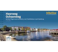 Heerweg Ochsenweg: Auf der Pilgerroute Eurovelo 3 von Fredrikshavn nach Hamburg 1:75.000, 820 km