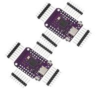 Heevhas 3.3V ESP32-S2 Mini V1.0.0 modulo Basato su ESP32-S2FN4R2 Consiglio di sviluppo Scheda WiFi PSRAM Flash da 4 MB USB di tipo C 240MHz (2 pezzi)