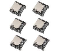 Heevhas Mini MP3 Giocatore Modulo di decodifica vocale audio Scheda disco TF Card U DFPlayer Modulo di sviluppo di musica audio vocale (Confezione da 6)