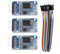 Heevhas Modulo orologio in tempo reale Modulo RTC AT24C32 Alta precisione Modulo orologio Modulo IIC Modulo di memoria + 10P Cavo (3 pezzi)