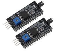 Heevhas Piastra adattatore interfaccia seriale I2C IIC per display LCD 1602 e 2004 (2 pezzi)