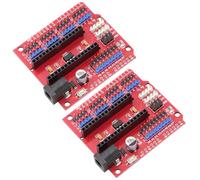 Heevhas Scheda di espansione Scudo prototipo Scheda di estensione I/O Modulo per Nano v3.0 (2 pezzi)