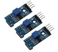 Heevhas TCRT5000 Sensore infrarosso IR sensore di tracciamento Modulo di localizzazione auto sensore di riflessione a infrarossi Modulo interruttore fotoelettrico (3 pezzi)