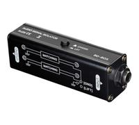 HEEZOU 6.35mm Musica Bilanciata Soppressori di Rumore A Terra Isolatore Alloggiamento In Metallo Per Mixer Professionali E Interfacce Musicali Isolatore Metallo