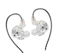 HEEZOU Build Premium 3 5 Mm in Cuffie Auricolari con Cavo Intercambiabile E Rumore Isolante Punta Siliconica Design Ergonomico negli Auricolari Pesanti