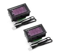 HEEZOU Modulo Temperatura Programmabile A 12 V con Sensori Impermeabili A LED Rosso per Riscaldamento del Laboratorio per Acquario Intelligente Elettronico Controllore Temperatura Elettronica