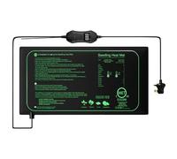 HEEZOU Stuoia di calore della piantina con il cuscinetto riscaldante del controllo della temperatura del termostato per lo scaldino dei rettili dell'interno delle