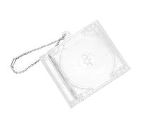 HEEZOU Vuoti Disco Caso Portachiavi Album Musica Album Vuoti Caso Pendente Per Decorazioni Portatile Da Collezione Accessorio