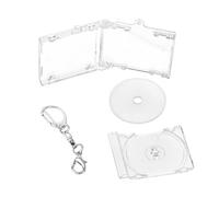 HEEZOU Vuoti Disco Caso Portachiavi Album Musica Album Vuoti Caso Pendente Per Decorazioni Portatile Da Collezione Accessorio