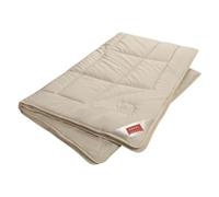 Hefel Camel Dream - Coperta in pelo di cammello per tutte le stagioni, 360 g/m², naturale, 200 x 200 cm