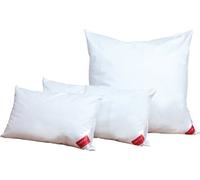Hefel - Cuscino "Cool", in fibra tessile, 40 x 80 cm, colore: Bianco
