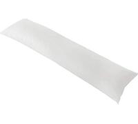 Hefel 316KB Guanciale per Chi Dorme su Un Fianco Rivestimento, 100% Cotone, Bianco, 35x160x0.3 cm