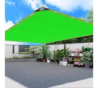 HEFJIAYCIQ 80% Telo D'ombra Per Giardino, Telo A Rete Durevole Con Occhielli, Telo D'ombra Per Piante Serra All'aperto Pergola,Verde,1x3m