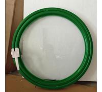 HEFJIAYCIQ Finestra Rotonda Girevole in Lega Di Alluminio, Finestra Ad Oblò Con Maniglia in Vetro Temperato Con Decoro A Parete, Finestra A Battente Per La Cucina,Green 3,85cm/33in