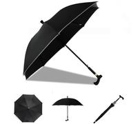 HEFJIAYCIQ Ombrello Con Bastoni Da Passeggio 2 in 1, Combinazione Leggera E Portatile Di Bastone E Ombrello, Per L'escursionismo, L'alpinismo E Il Trekking,A,83cm/33inch