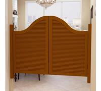 HEFJIAYCIQ Porte A Battente, Porta A Battente in Legno Con Cerniere A Chiusura Automatica Ferramenta, Cucina Bagno Corridoio Bar Per Interni,3,80x100cm