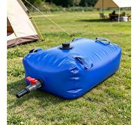 HEFJIAYCIQ Sacca Pieghevole Per L'accumulo Di Acqua, Sacca Portatile in PVC Per L'accumulo Di Acqua, Per Emergenze, Preparazione Agli Uragani E Alle Catastrofi,Blu,540L/1.5x0.9x0.4m