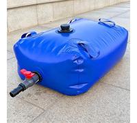 HEFJIAYCIQ Sacca Pieghevole Per L'immagazzinamento Dell'acqua, Sacca Di Emergenza in PVC A Tenuta Stagna E Resistente Agli Strappi, Per Camper, Camion E Attività All'aperto,Blu,530L/1.2x0.9x0.5m