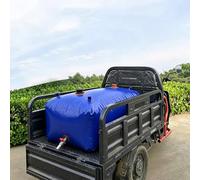 HEFJIAYCIQ Serbatoio A Sacca Morbido, Contenitore Pieghevole Blu Per La Raccolta Dell'acqua Piovana, Per Camper, Cassone Del Camion, Resistenza Alla Siccità,Blu,3000L/2x1.5x1m