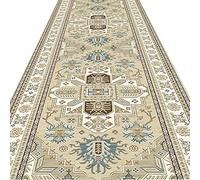 HEFJIAYCIQ Tappeti Vintage Da Corridoio, Tappeto Da Corridoio Antiscivolo, Lavabile E A Pelo Corto, Per L'ingresso Della Cucina, La Lavanderia,B,110x600cm