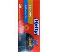 Hefty E86725 - Sacchetti extra large per rifiuti Cinch Sak®, 20 conti, 33 galloni