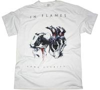 HEFU in Flames Come Clarity Crawling Through Knives New T-Shirt White L