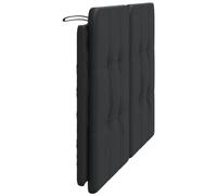 HEFZGDB Cuscino Testiera Nero 140 cm in Similpelle, Classico, Cuscino per Letto, Testiera Letto Matrimoniale, per Camere Da Letto e Salone
