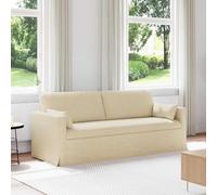 HEFZGDB Divano modulare dal design moderno con forma ergonomica, divano traspirante con imbottitura in schiuma, configurazione adattabile a diverse disposizioni della stanza, crema