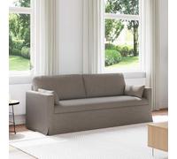 HEFZGDB Divano modulare dal design moderno con forma ergonomica, divano traspirante con imbottitura in schiuma, configurazione adattabile a diverse disposizioni della stanza, tortora